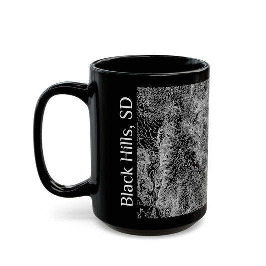 Black Hills Black Mug 15 oz.