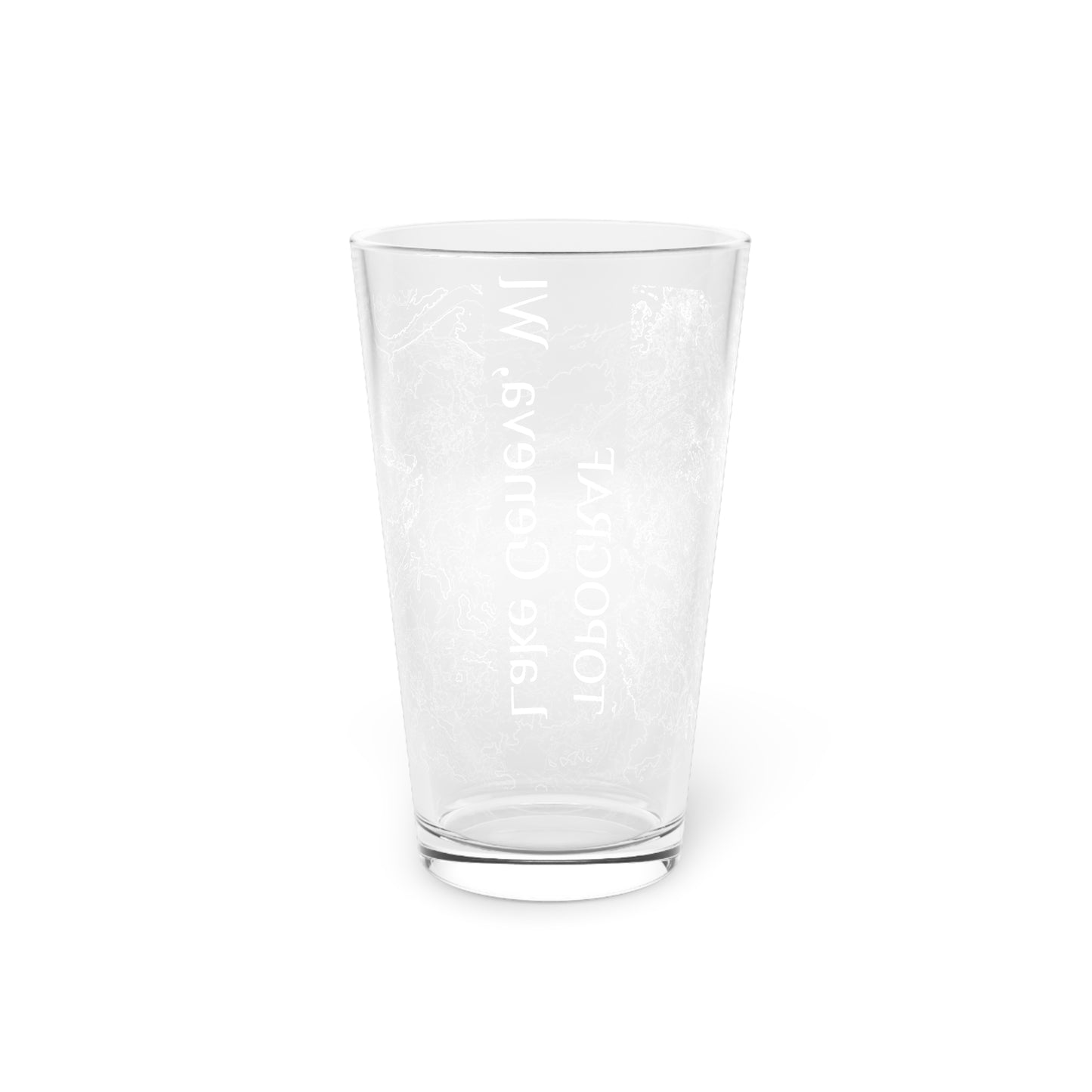 Lake Geneva, WI Pint Glass, 16oz