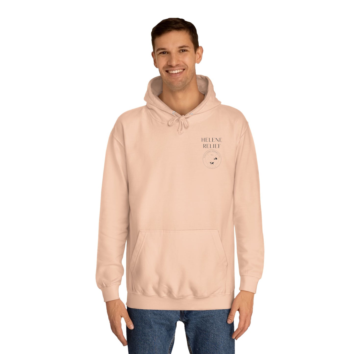 Western North Carolina Helene Relief Hooded Sweatshirt