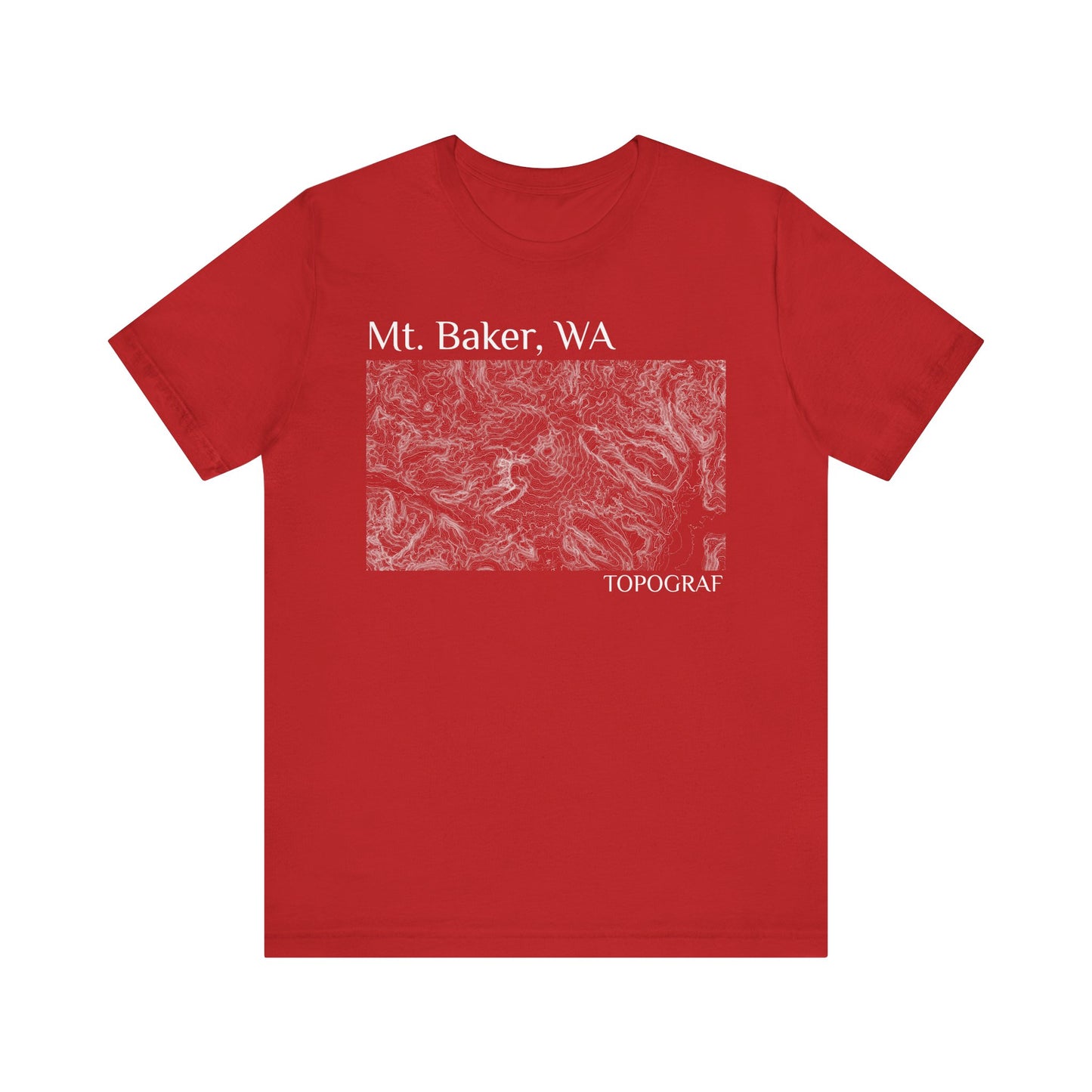 Mt. Baker, WA Short Sleeve Tee