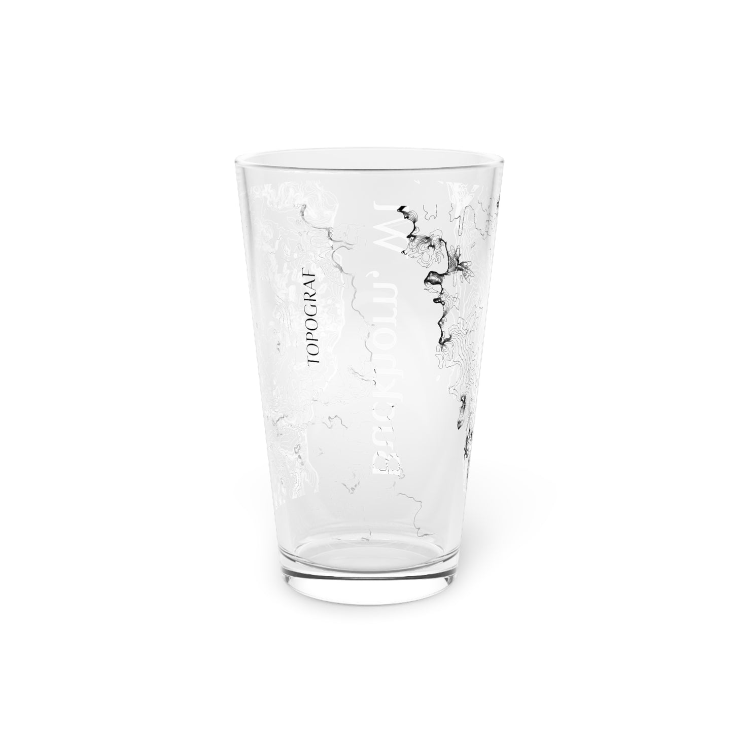 Buckhorn, WI Pint Glass, 16oz