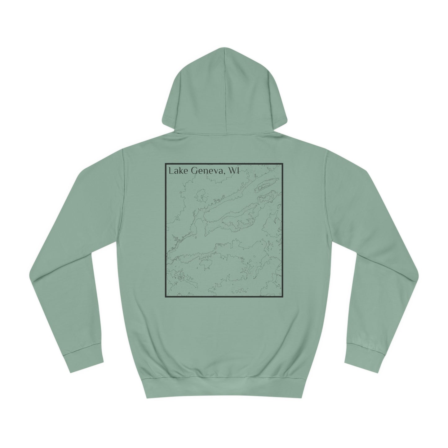 Lake Geneva, WI Hooded Sweatshirt