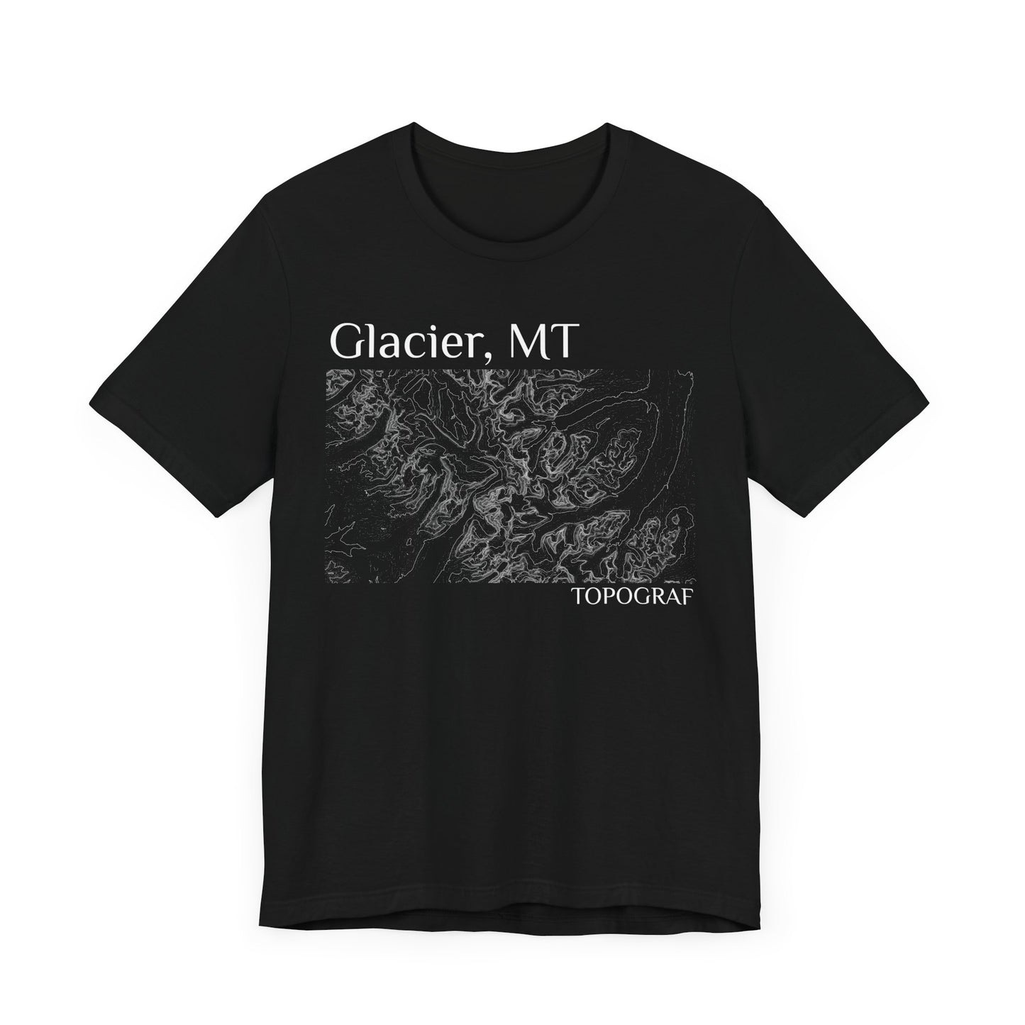 Glacier, MT Short Sleeve Tee