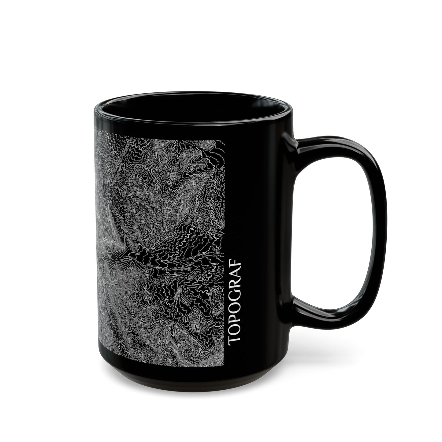 Mt. Charleston, NV Black Mug 15 oz.