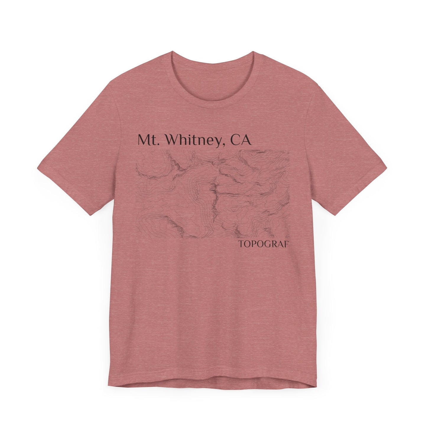 Mt. Whitney, CA Short Sleeve Tee