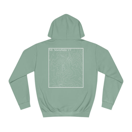 Mt. Mansfield, VT Hooded Sweatshirt