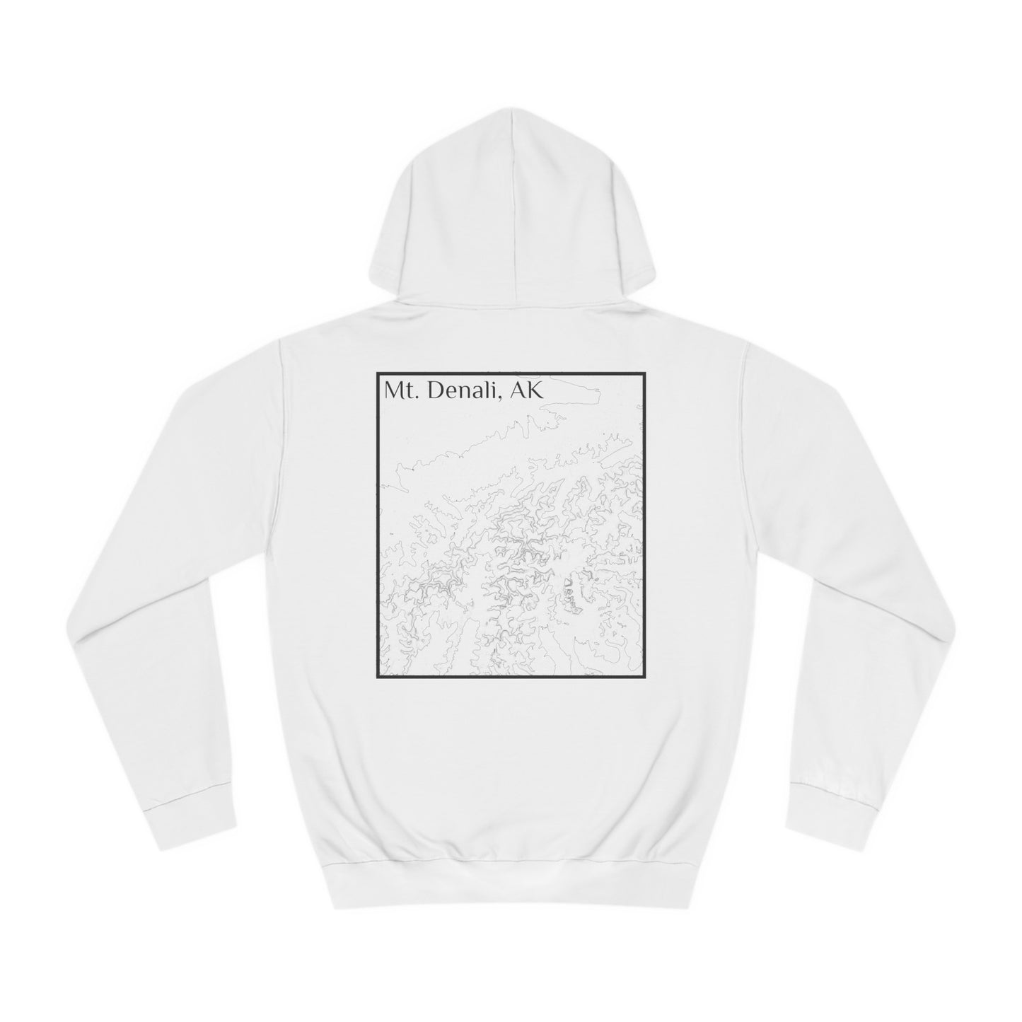 Mt. Denali, AK Hooded Sweatshirt