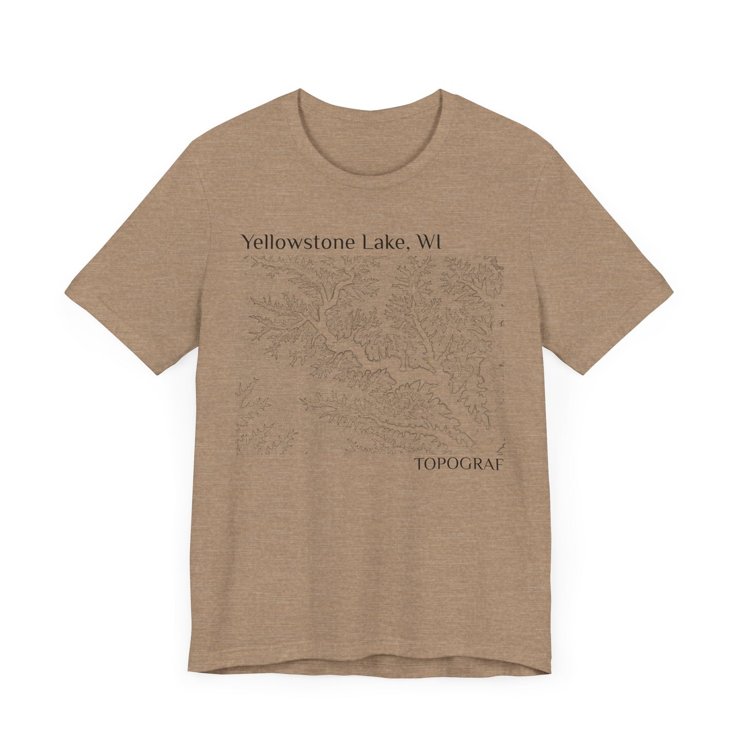 Yellowstone Lake, WI Short Sleeve Tee