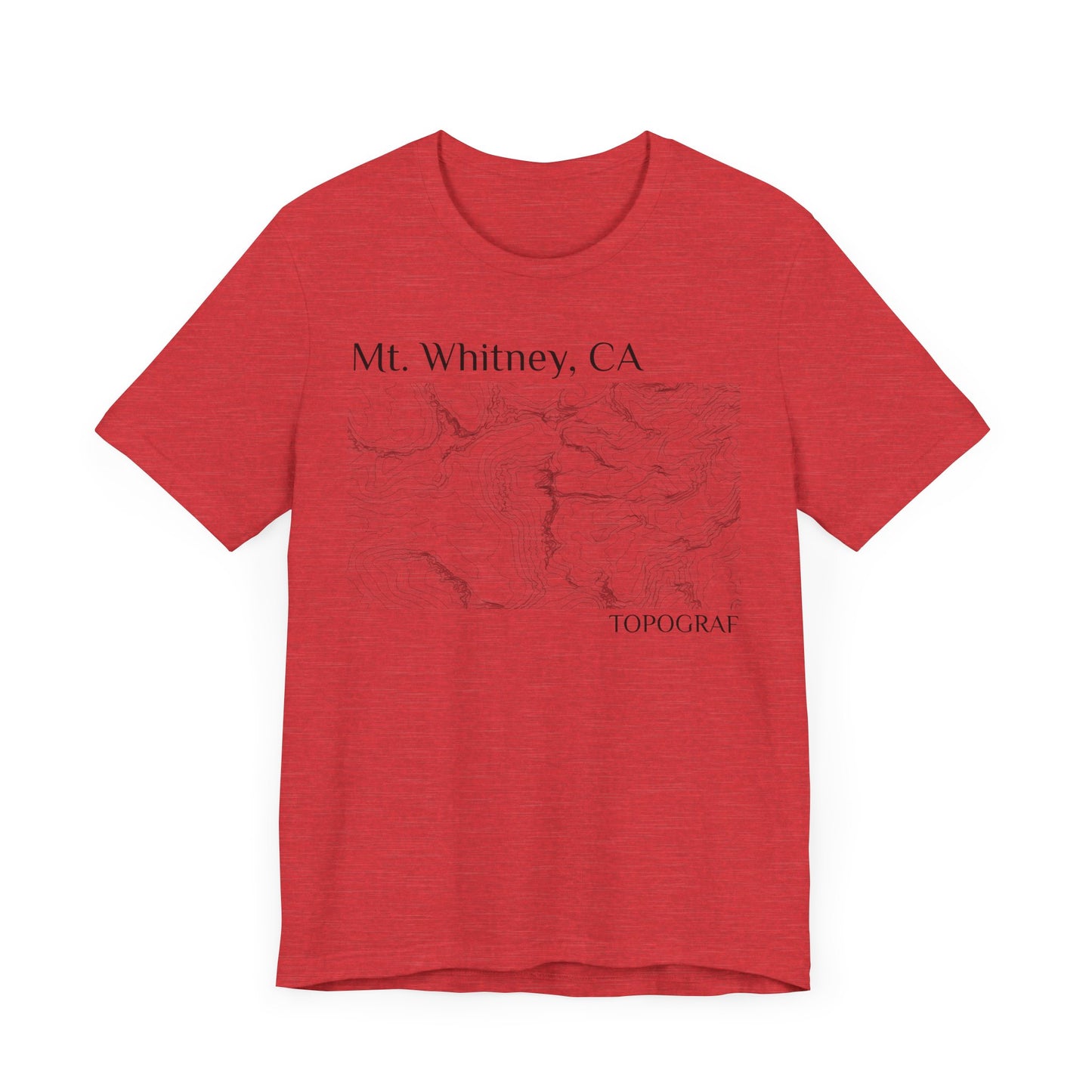 Mt. Whitney, CA Short Sleeve Tee