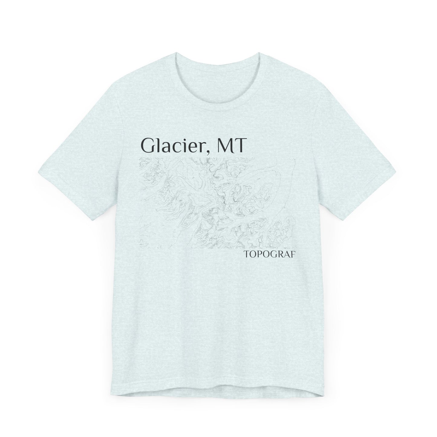 Glacier, MT Short Sleeve Tee