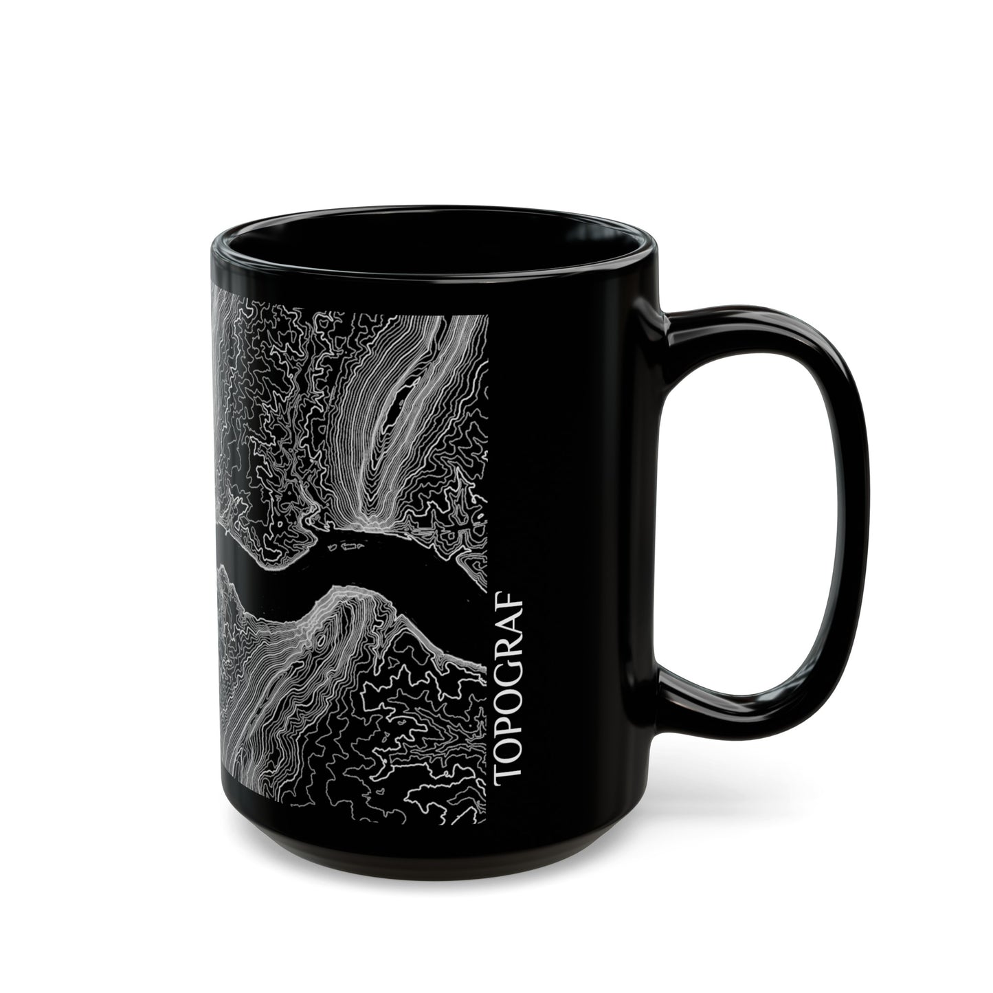 Harper's Ferry Black Mug 15 oz.