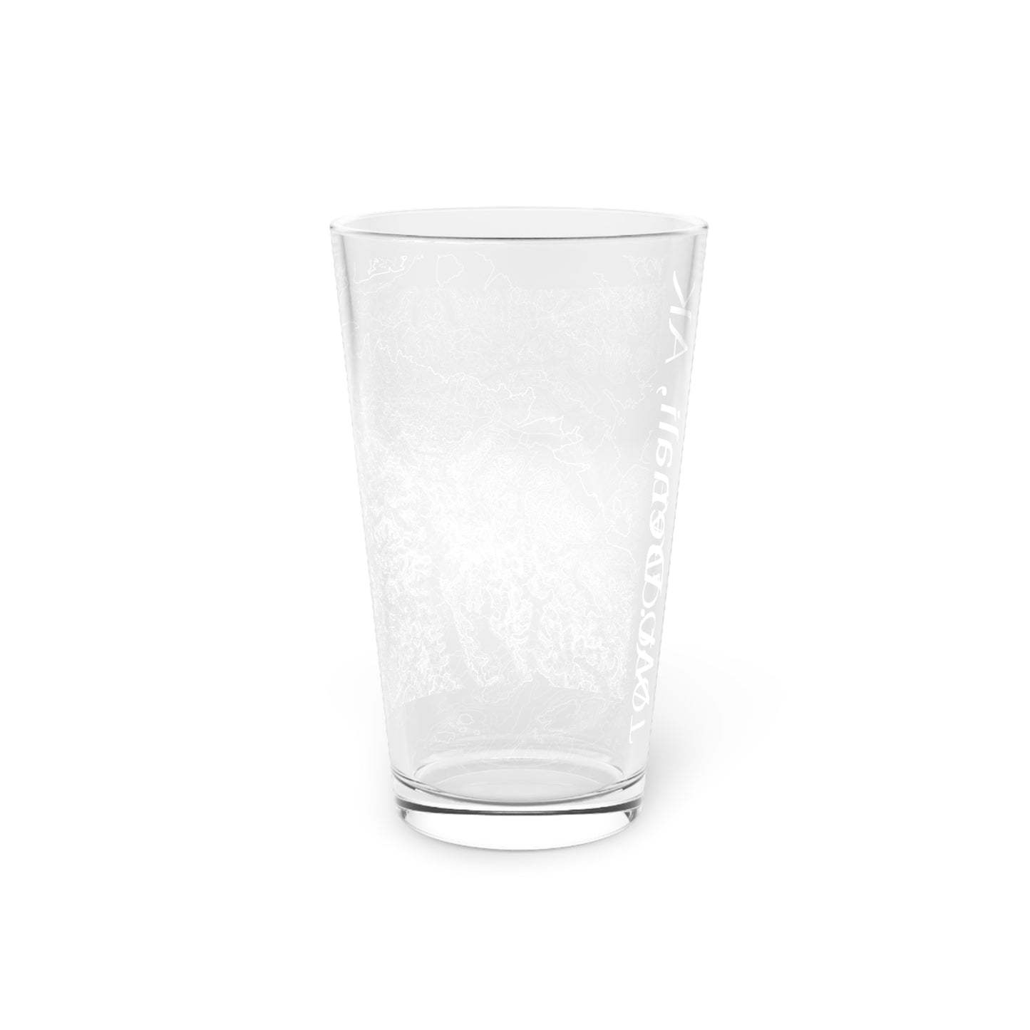 Mt. Denali, AK Pint Glass, 16oz