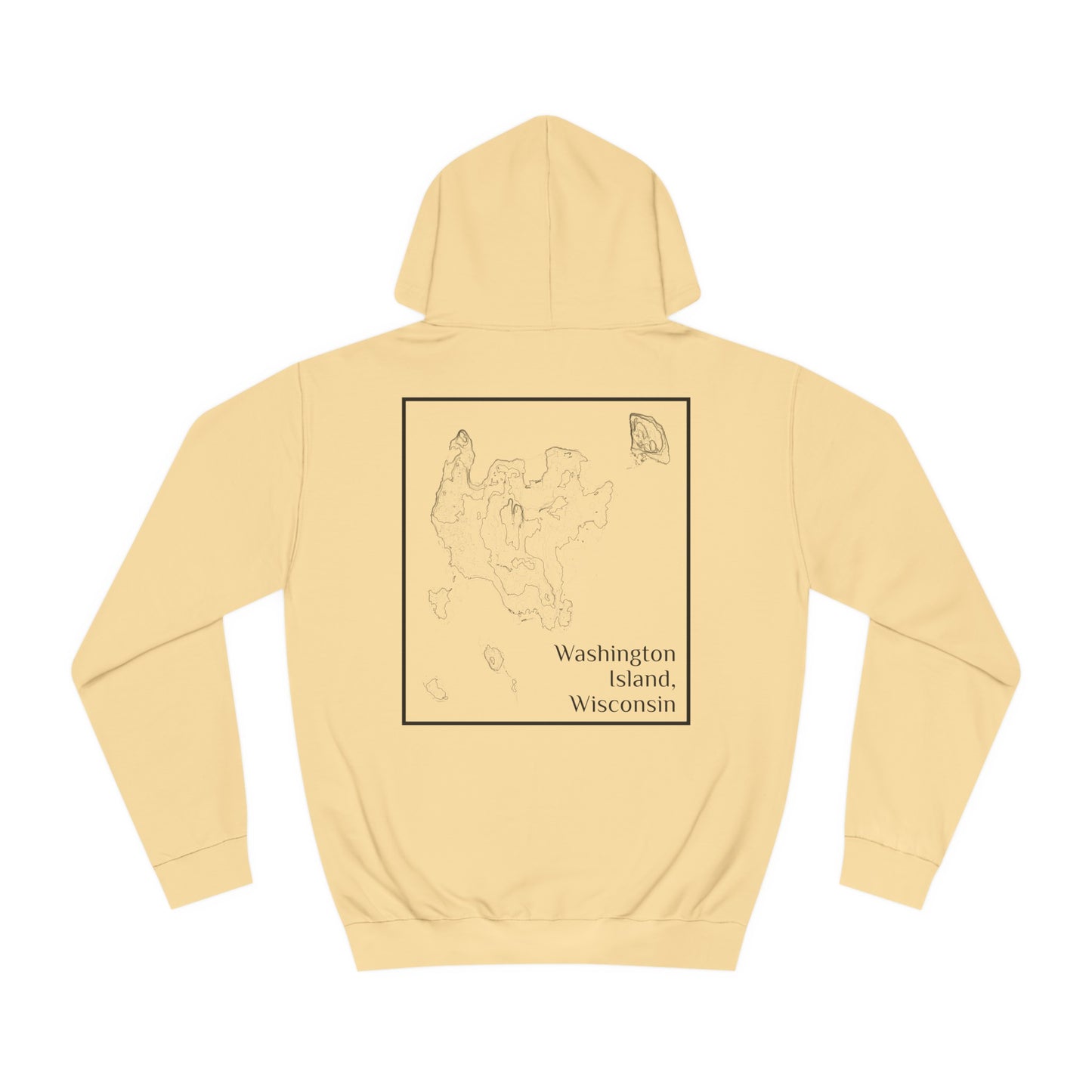 Washington Island, WI Hooded Sweatshirt