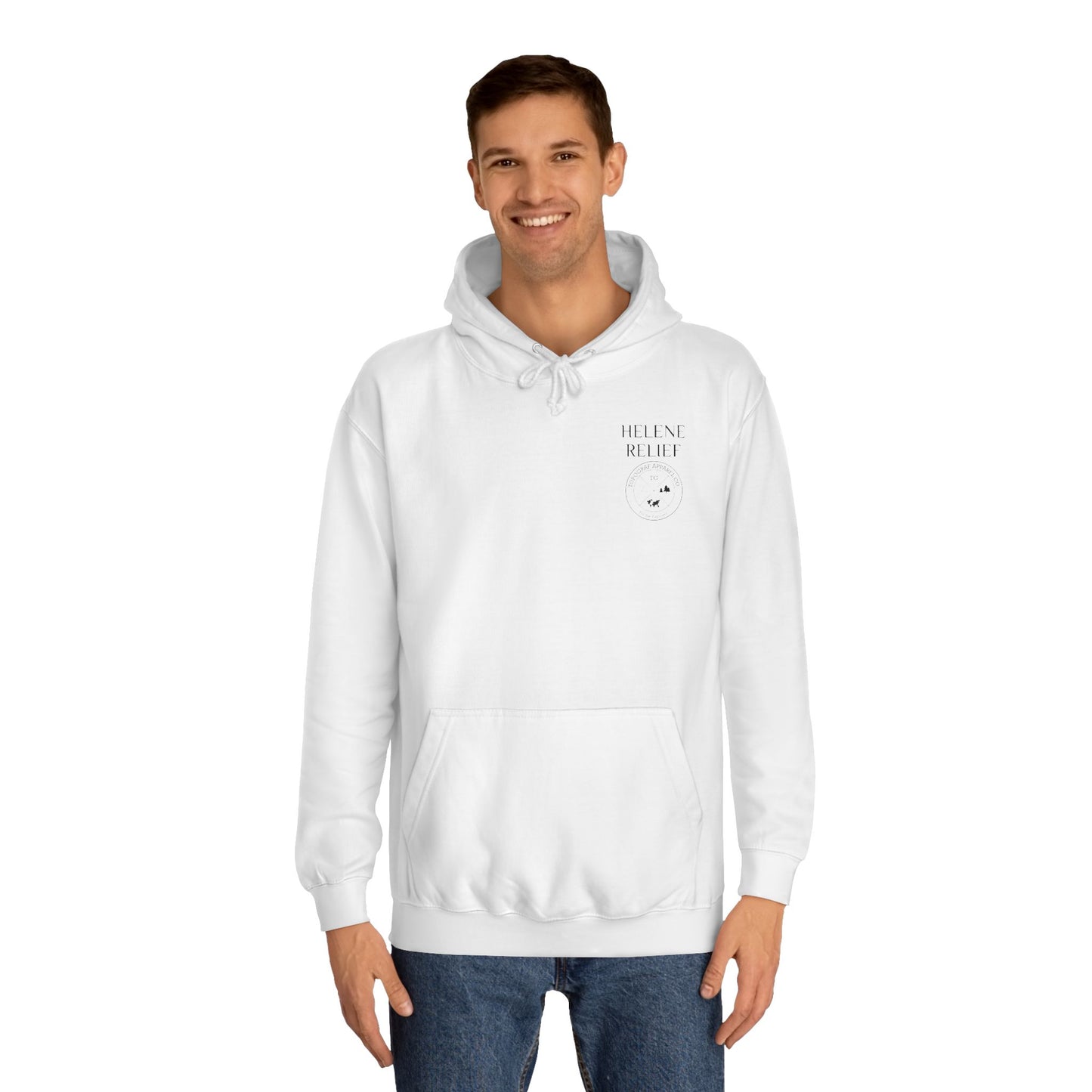 Western North Carolina Helene Relief Hooded Sweatshirt