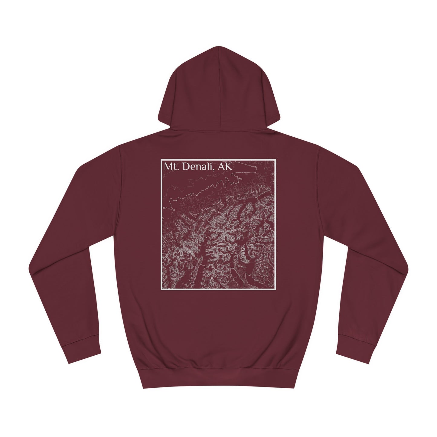 Mt. Denali, AK Hooded Sweatshirt