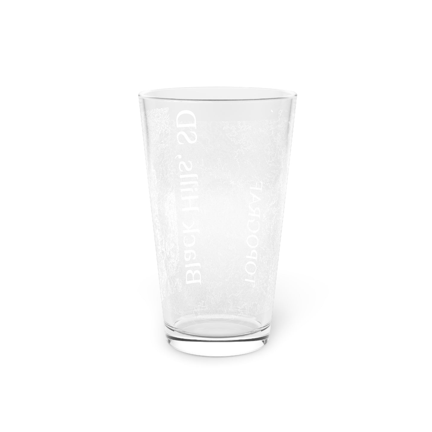 Black Hills, SD Pint Glass, 16oz
