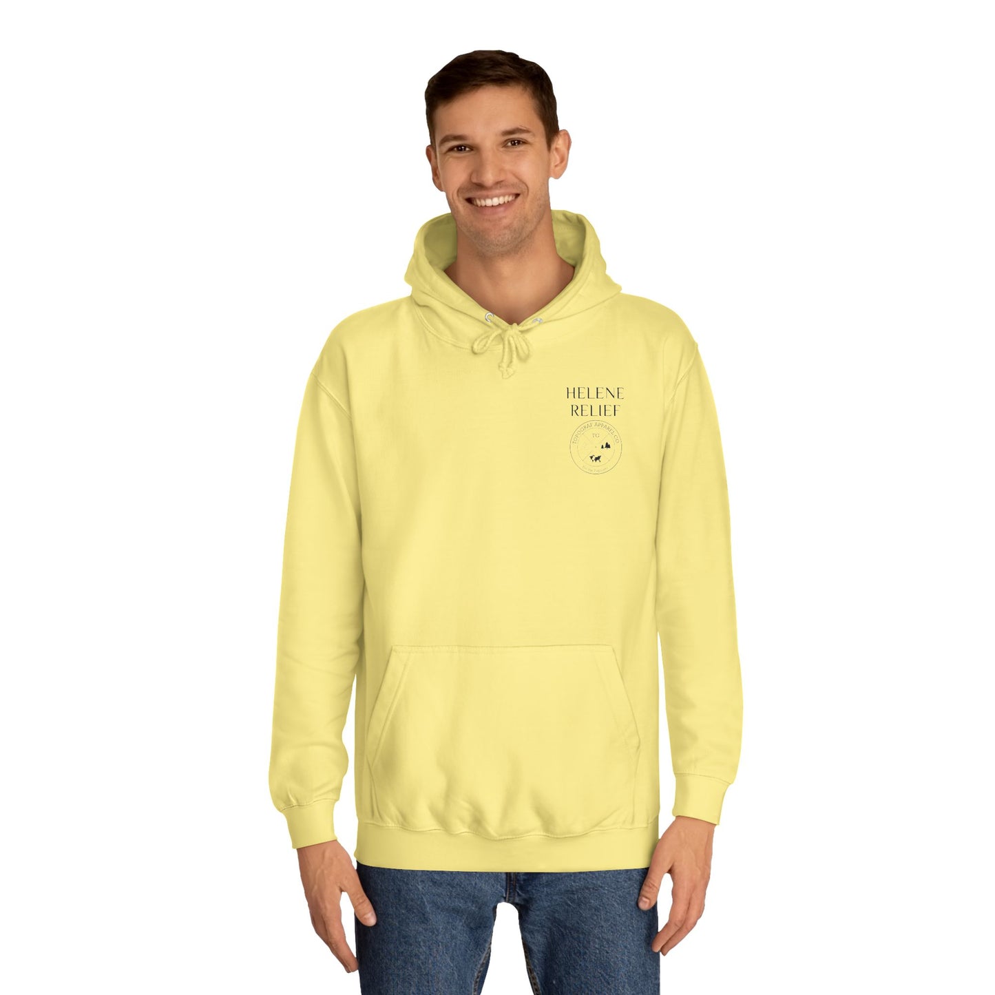 Western North Carolina Helene Relief Hooded Sweatshirt