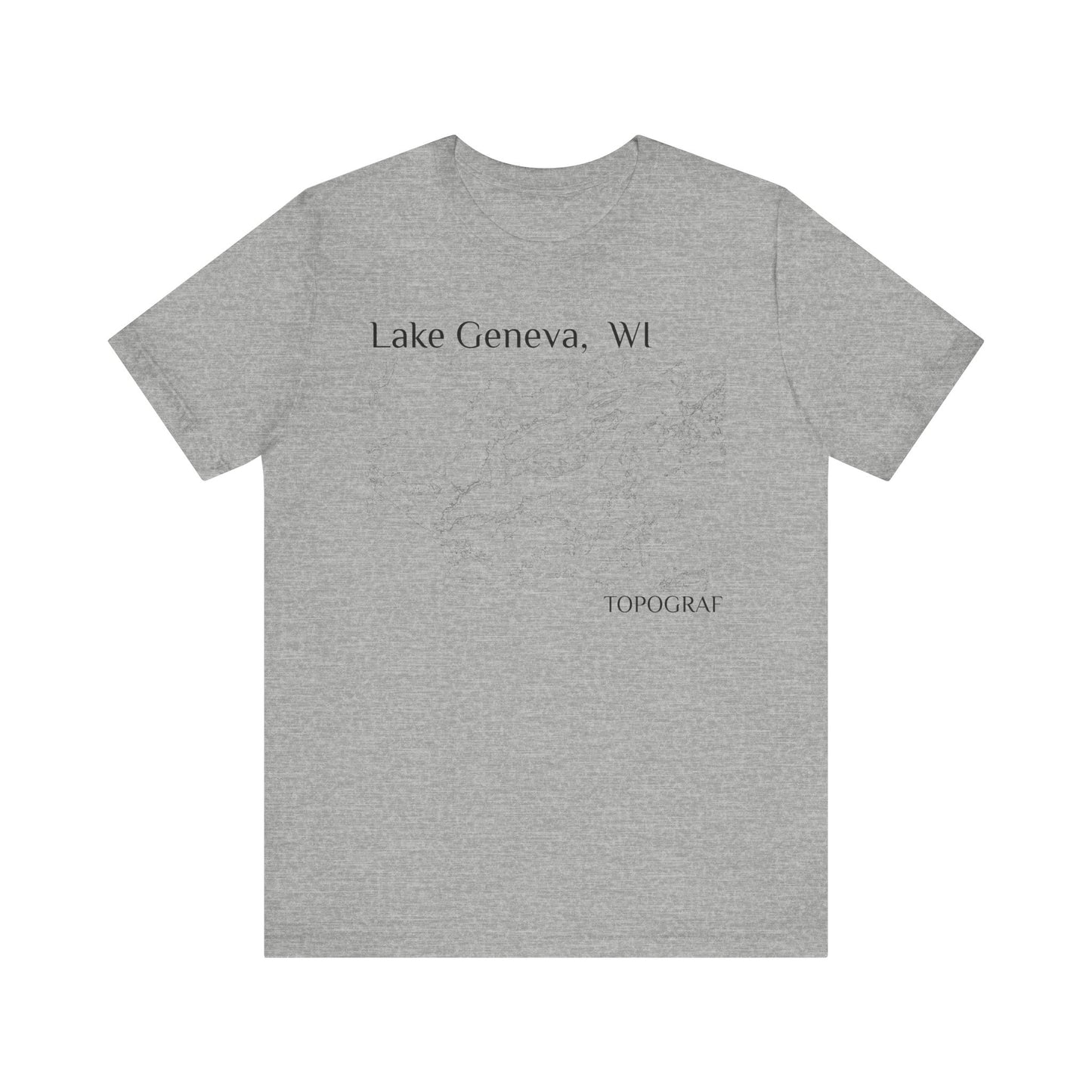 Lake Geneva, WI Short Sleeve Tee