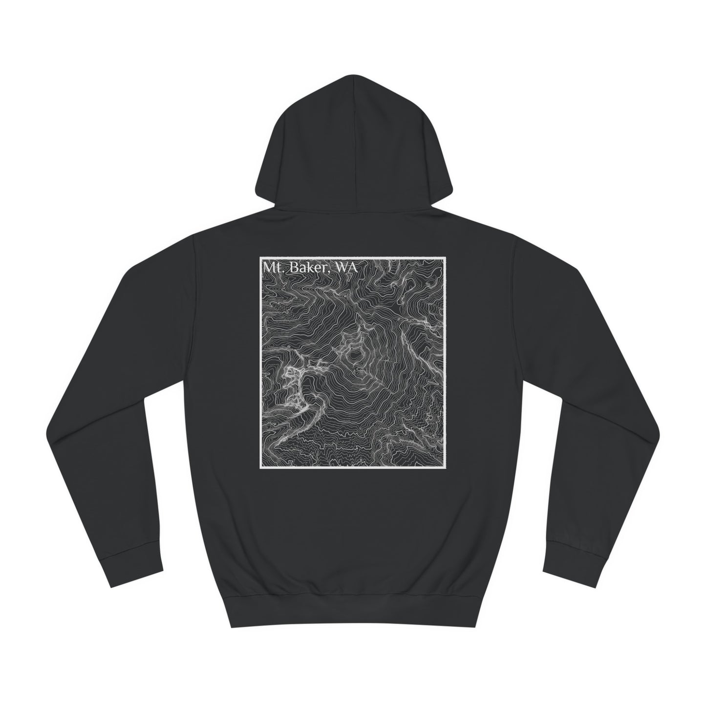 Mt. Baker, WA Hooded Sweatshirt