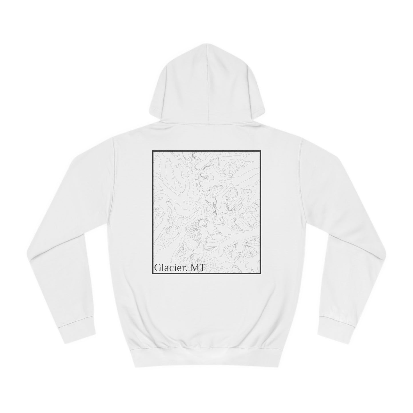 Glacier, MT Hooded Sweatshirt