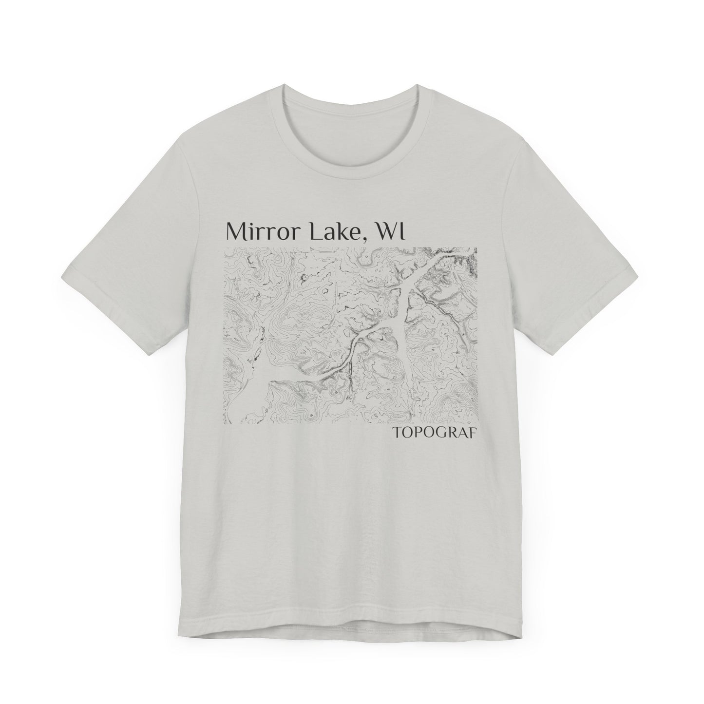 Mirror Lake, WI Short Sleeve Tee