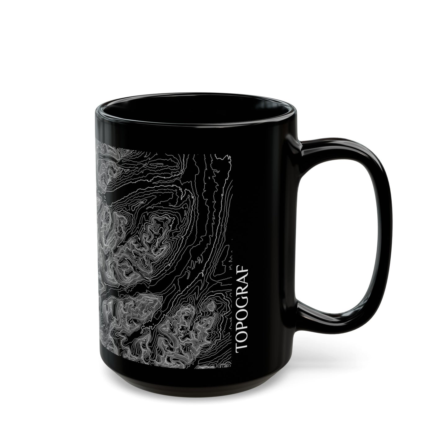 Glacier, MT Black Mug 15 oz.