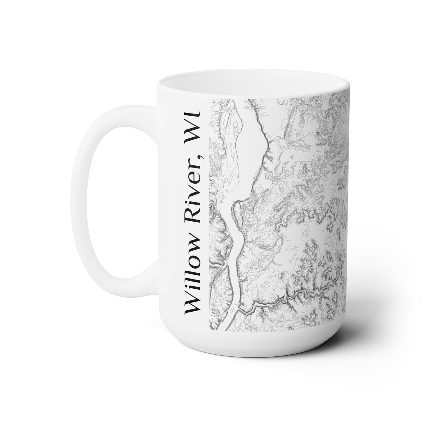 Willow River, WI Mug 15oz