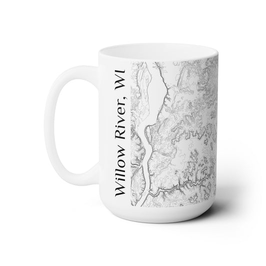 Willow River, WI Mug 15oz