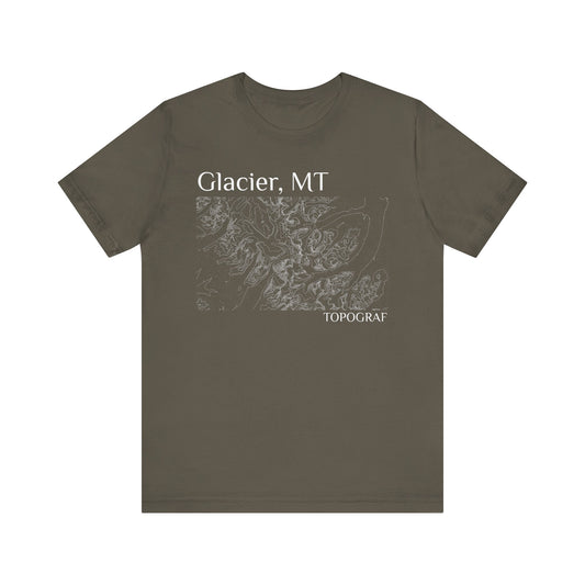 Glacier, MT Short Sleeve Tee