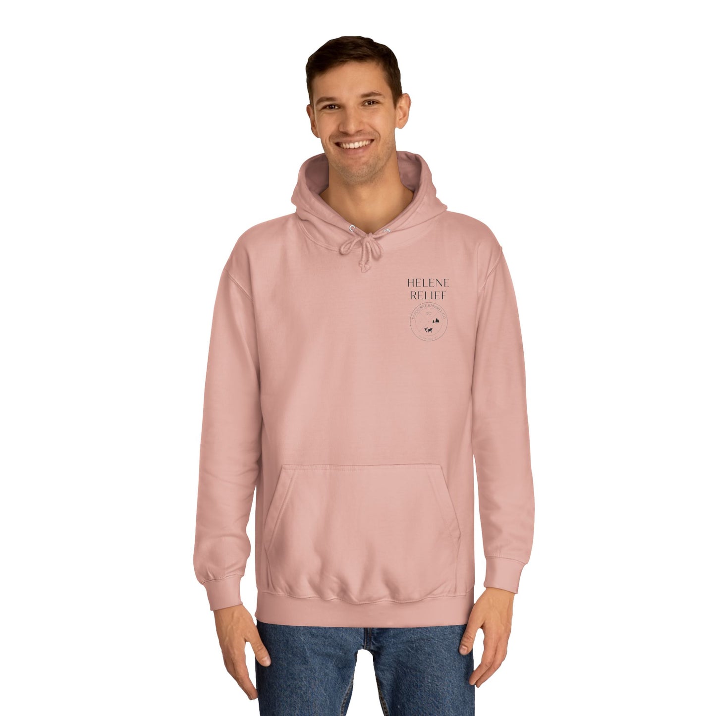 Western North Carolina Helene Relief Hooded Sweatshirt