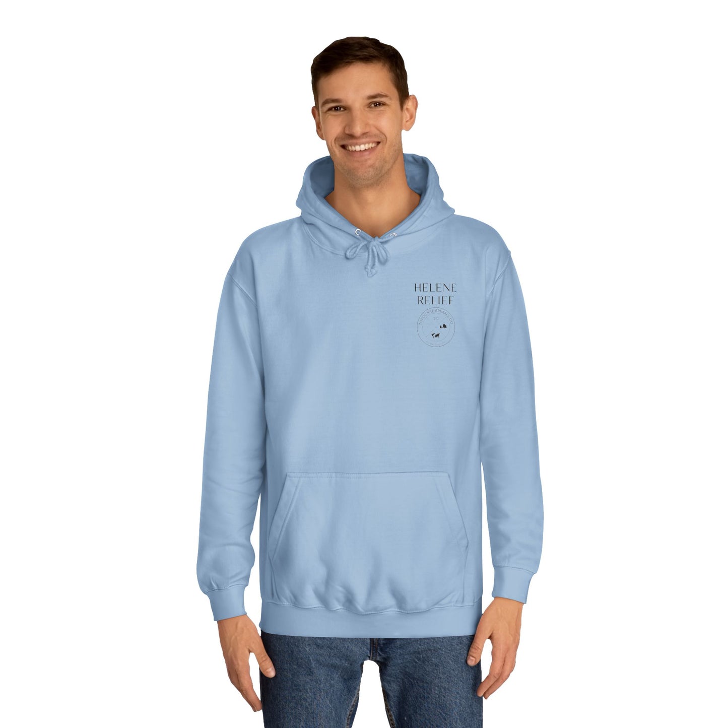 Western North Carolina Helene Relief Hooded Sweatshirt