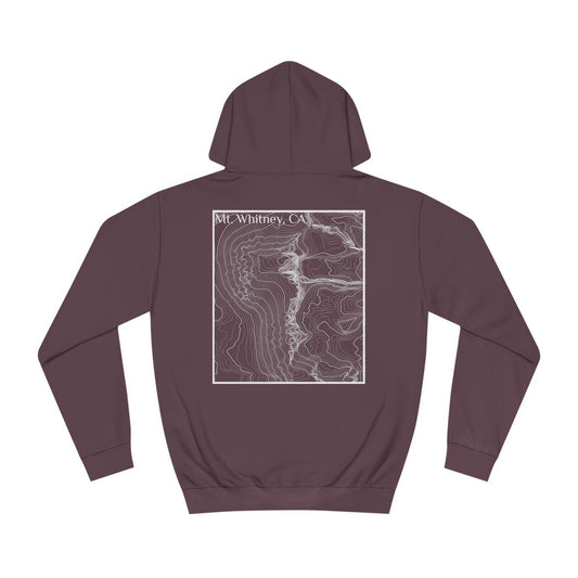 Mt. Whitney, CA Hooded Sweatshirt