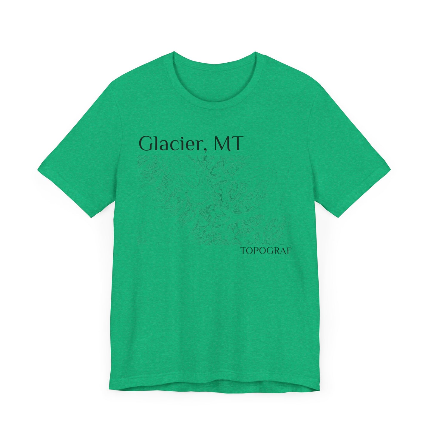 Glacier, MT Short Sleeve Tee