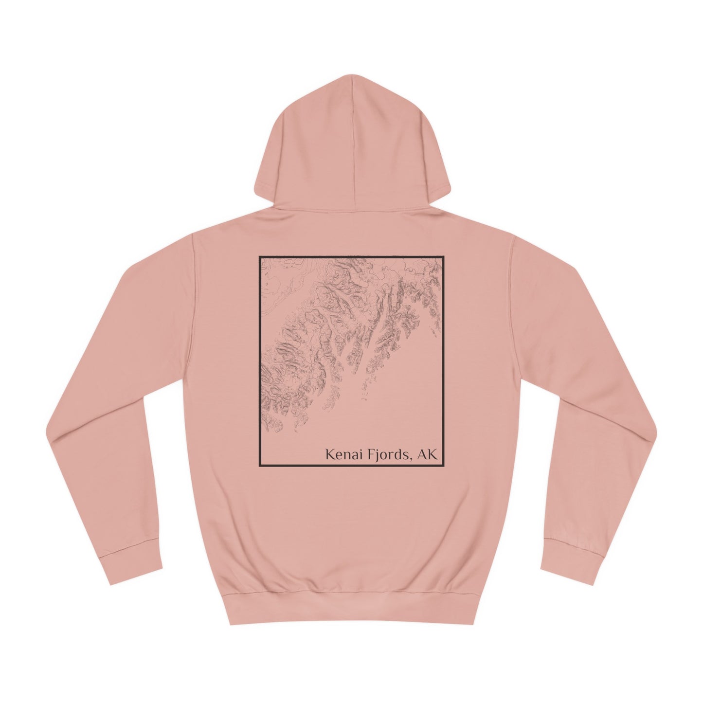 Kenai Fjords, AK Hooded Sweatshirt