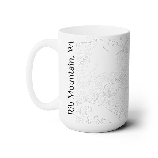 Rib Mountain, WI Mug 15oz