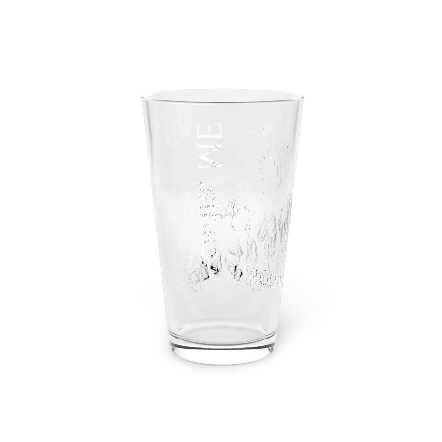 Acadia, ME Pint Glass, 16oz