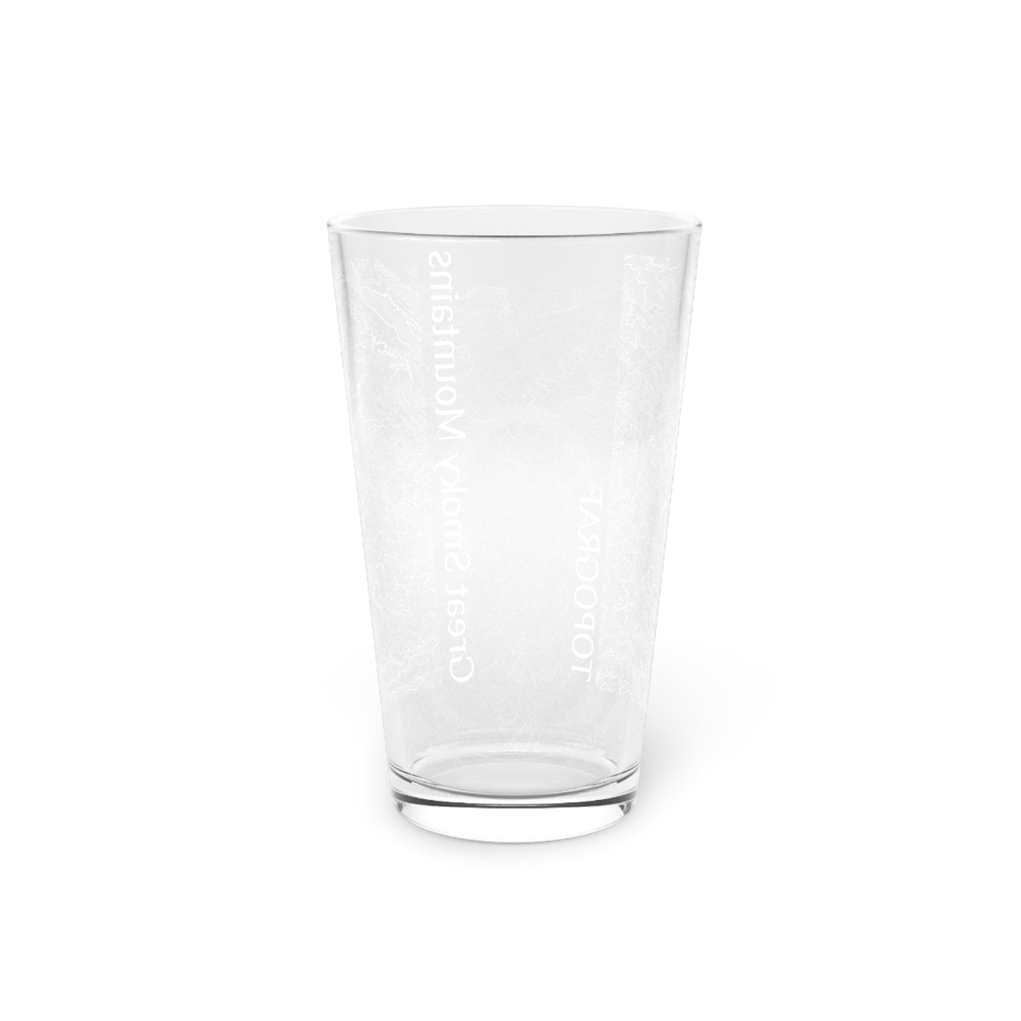 Great Smoky Mountains Pint Glass, 16oz