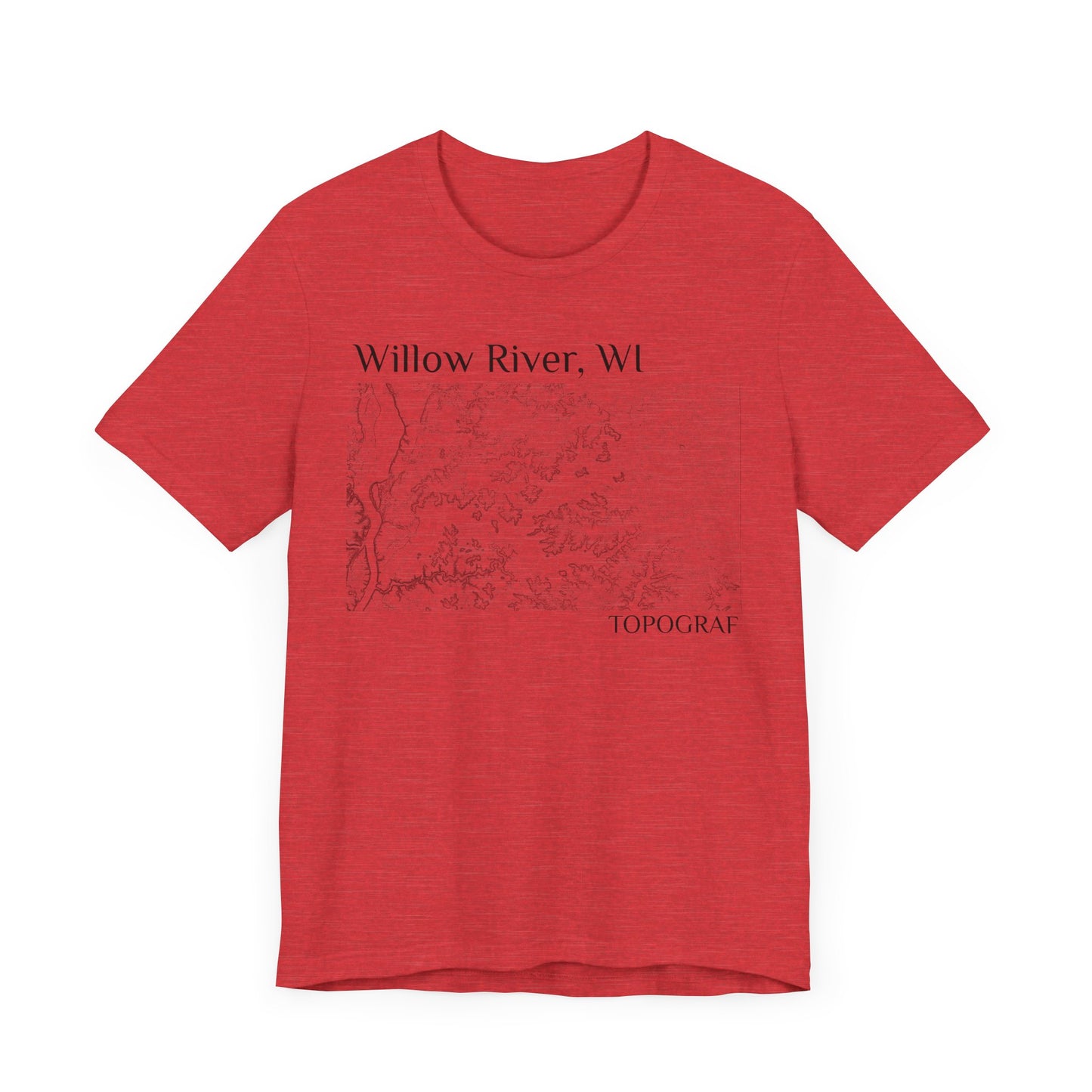 Willow River, WI Short Sleeve Tee