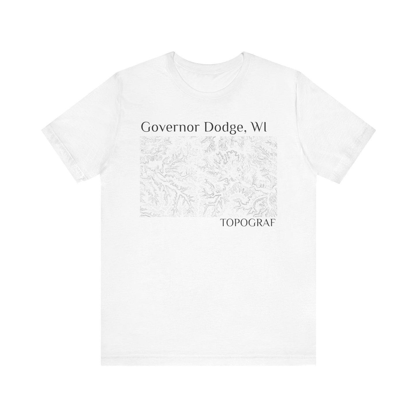 Governor Dodge, WI, Short Sleeve Tee