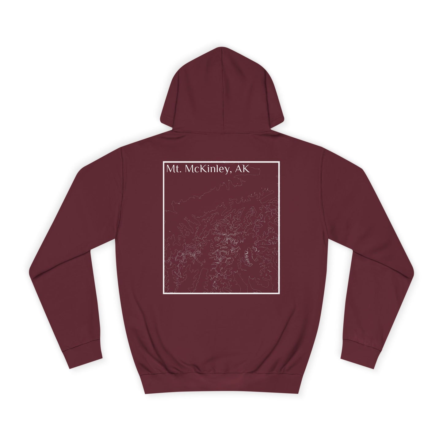 Mt. McKinley, AK Hooded Sweatshirt