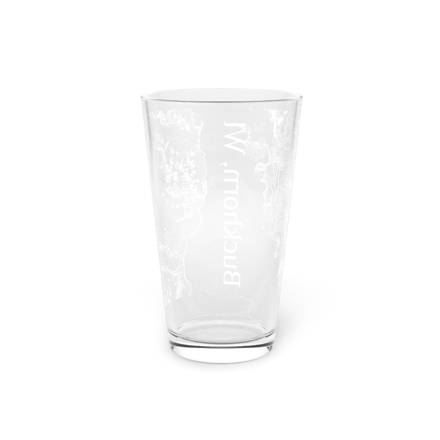 Buckhorn, WI Pint Glass, 16oz