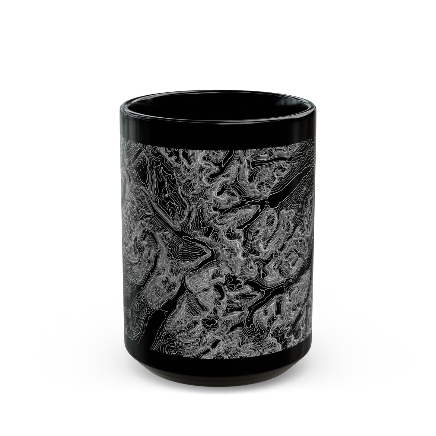 Glacier, MT Black Mug 15 oz.