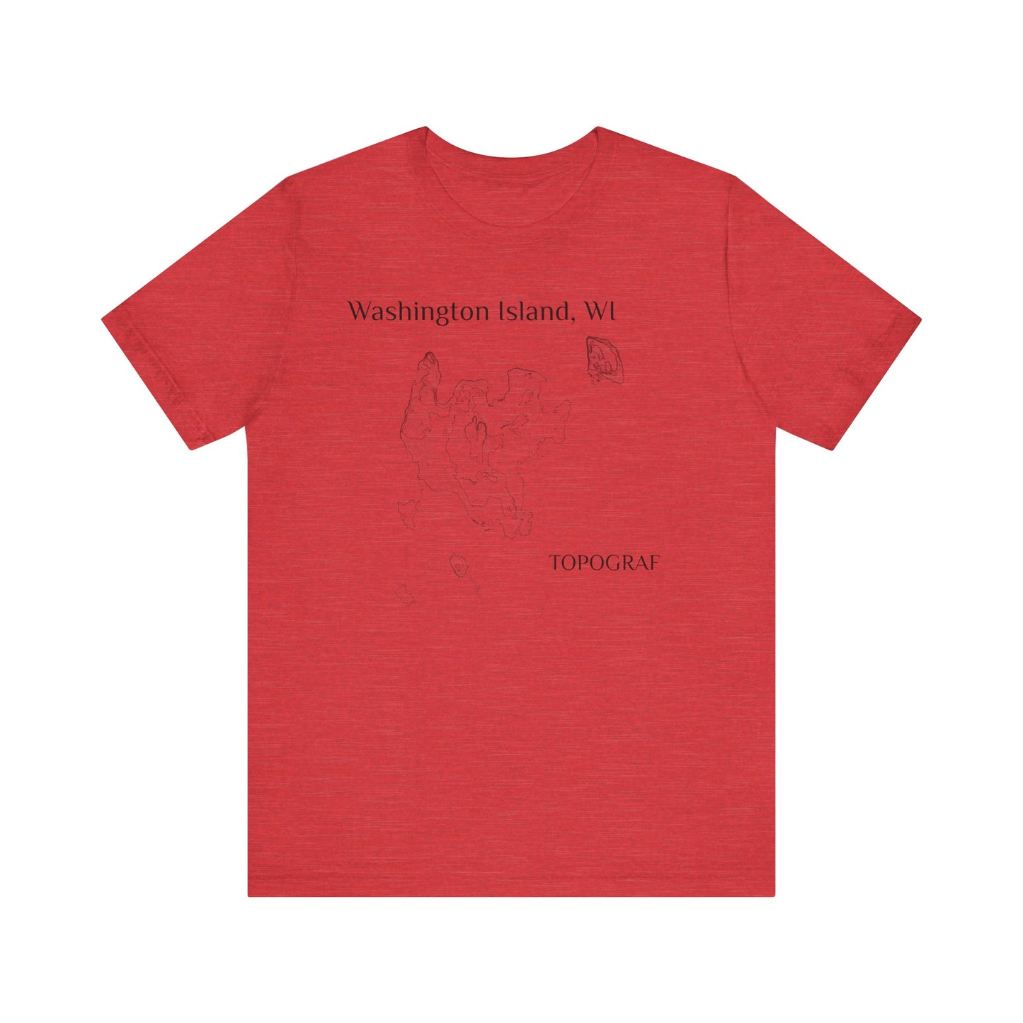 Washington Island, WI Short Sleeve Tee