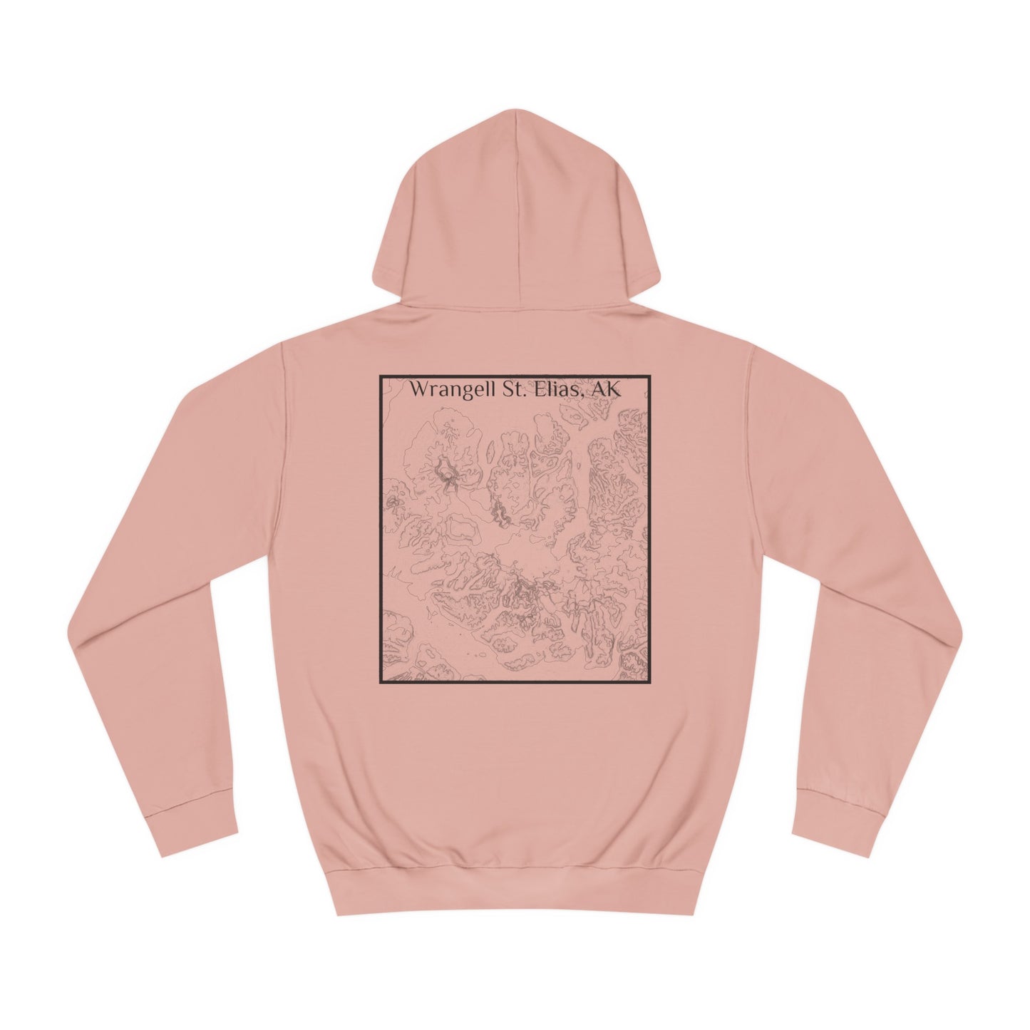 Wrangell St. Elias, AK Hooded Sweatshirt