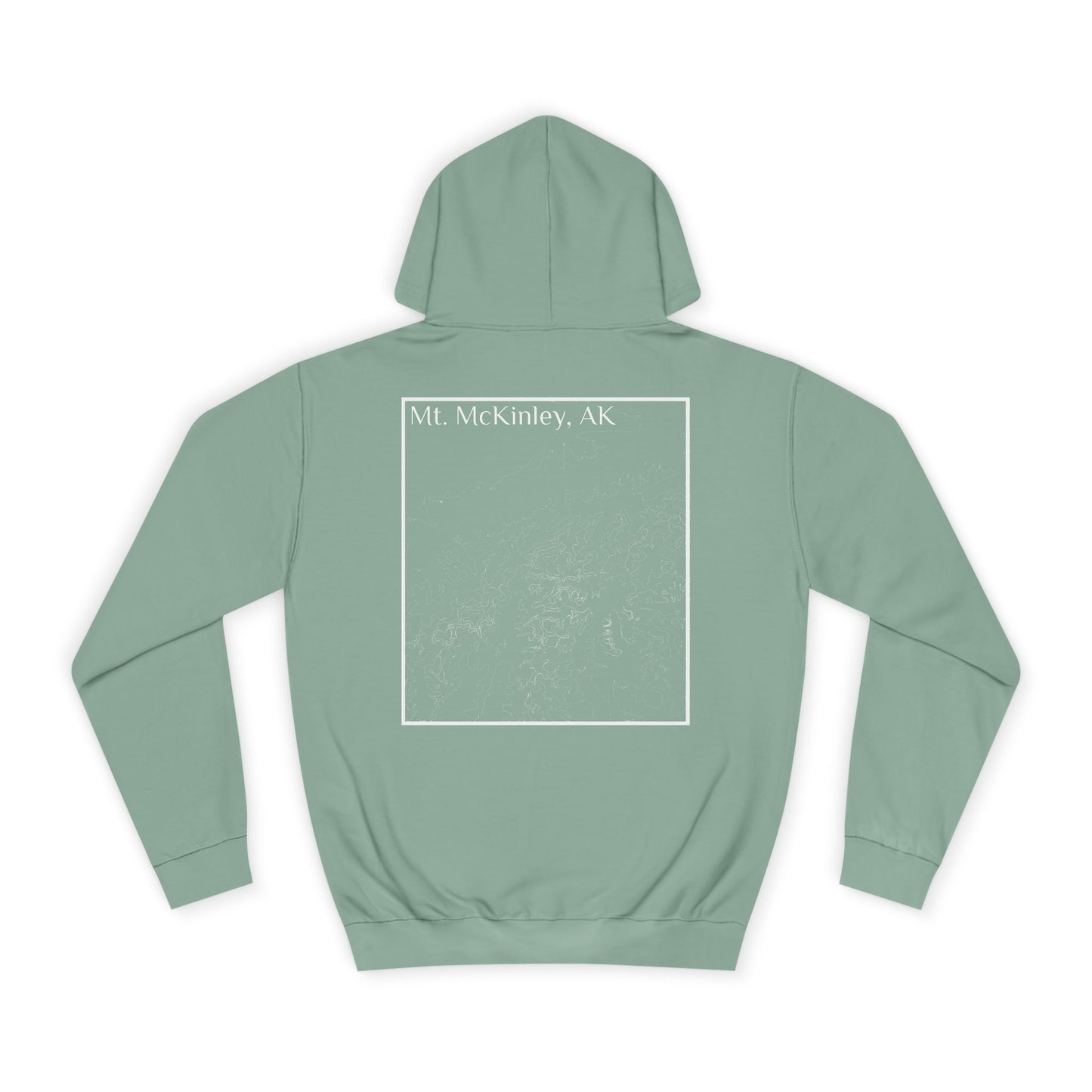 Mt. McKinley, AK Hooded Sweatshirt