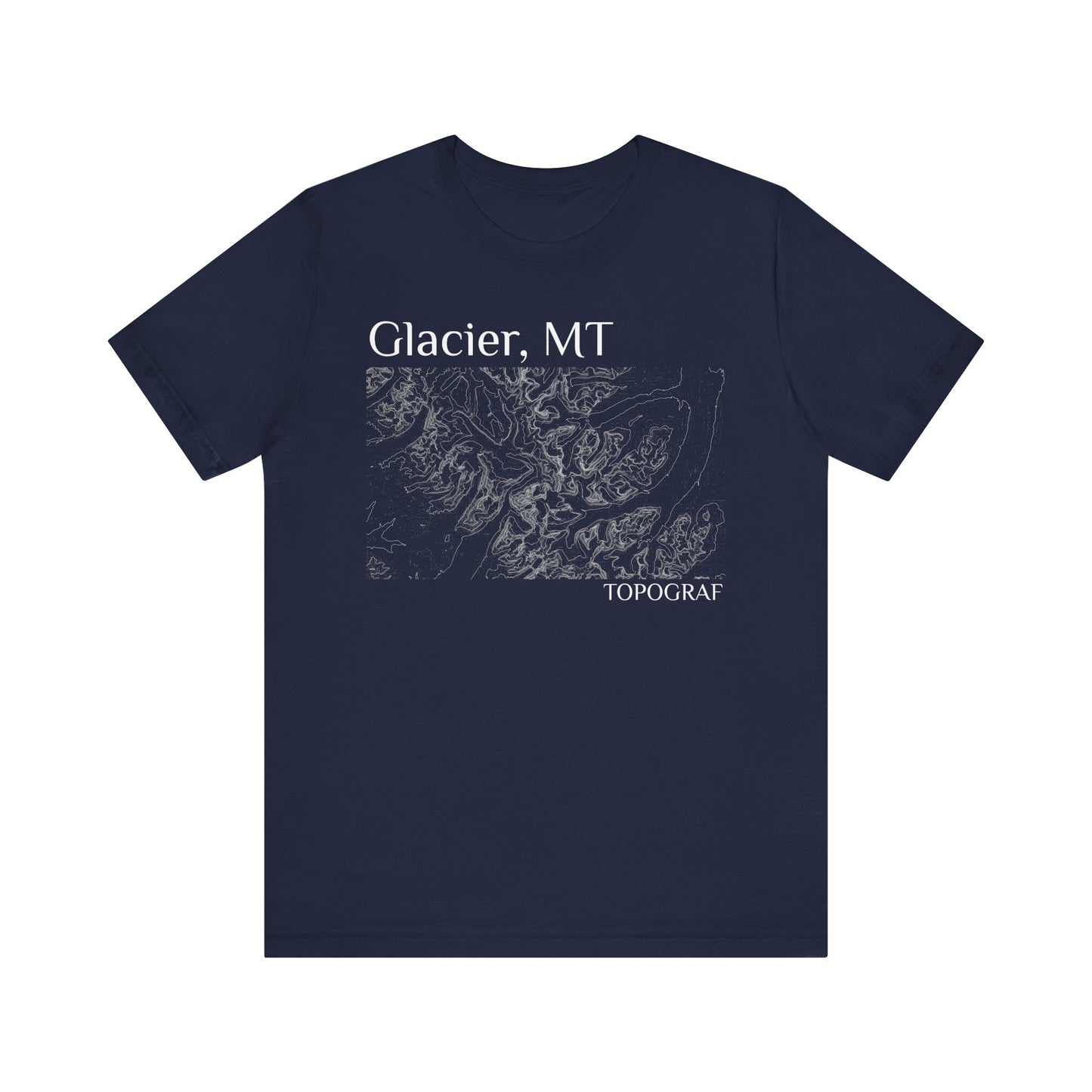 Glacier, MT Short Sleeve Tee