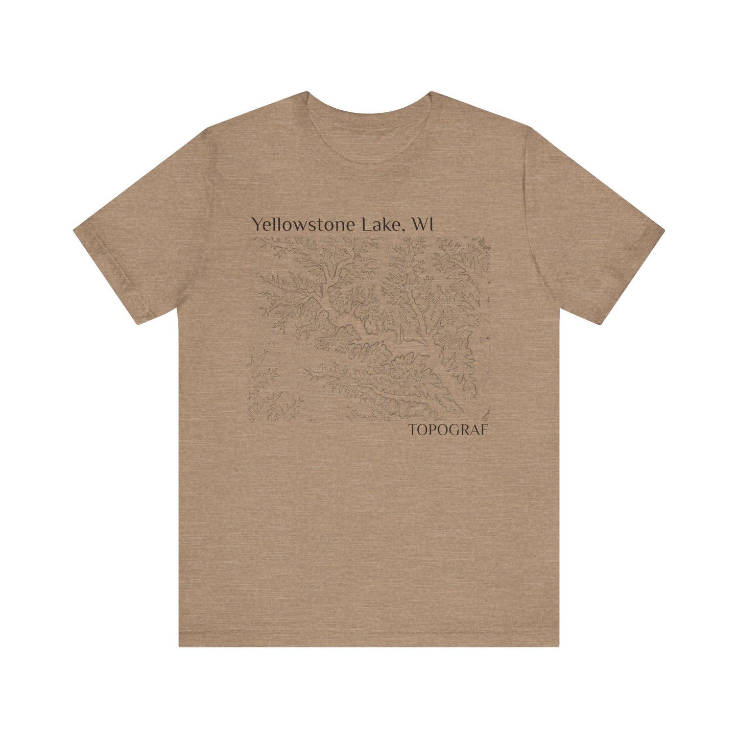 Yellowstone Lake, WI Short Sleeve Tee