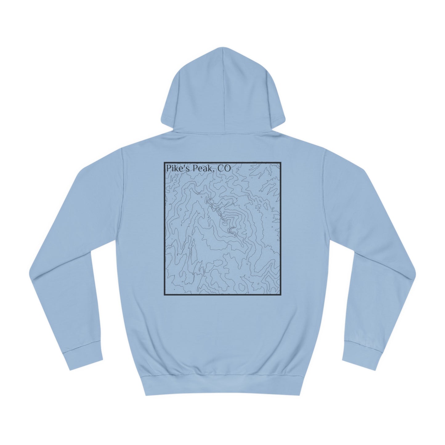 Pike's Peak, CO Hooded Sweatshirt