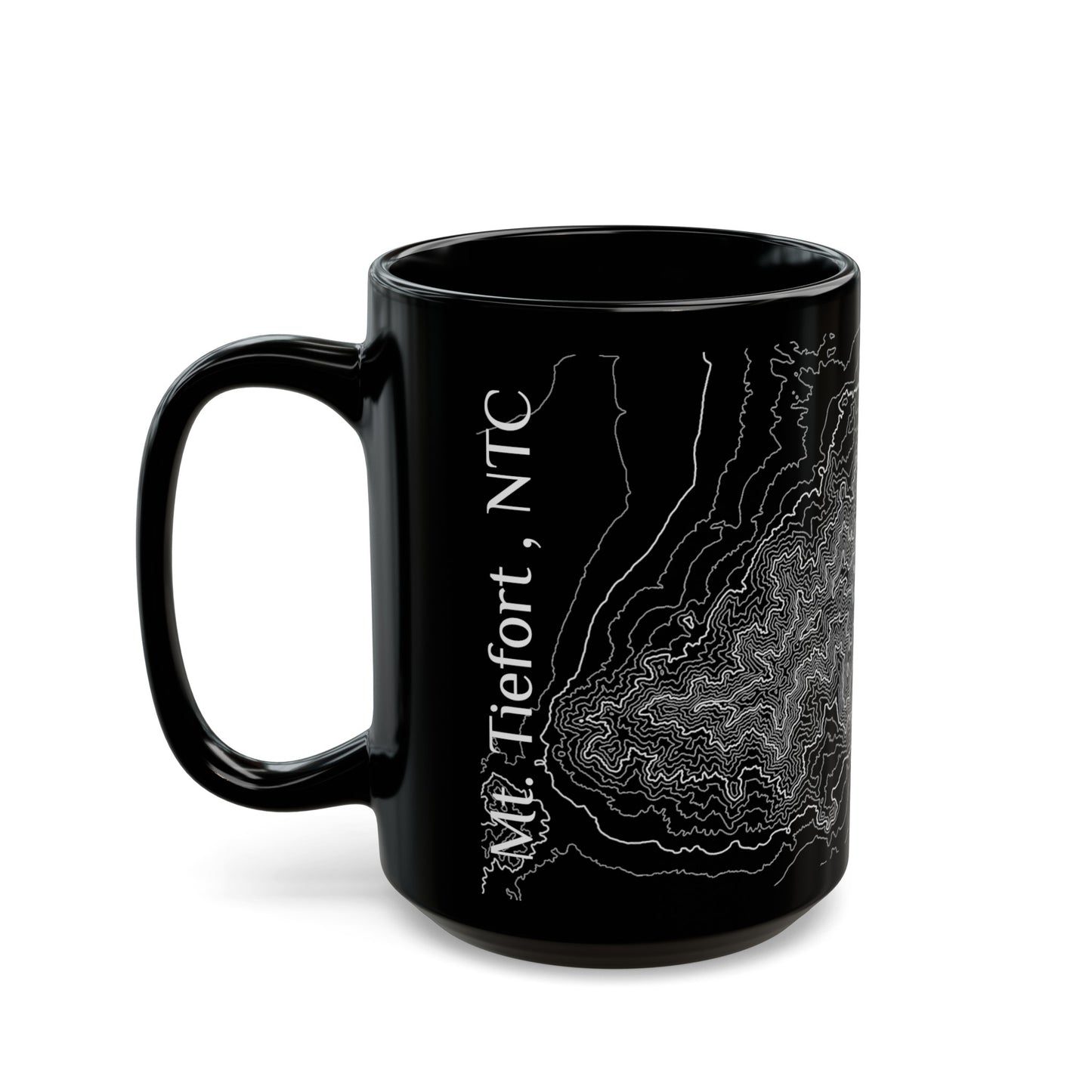 Mt. Tiefort, NTC Black Mug 15 oz.