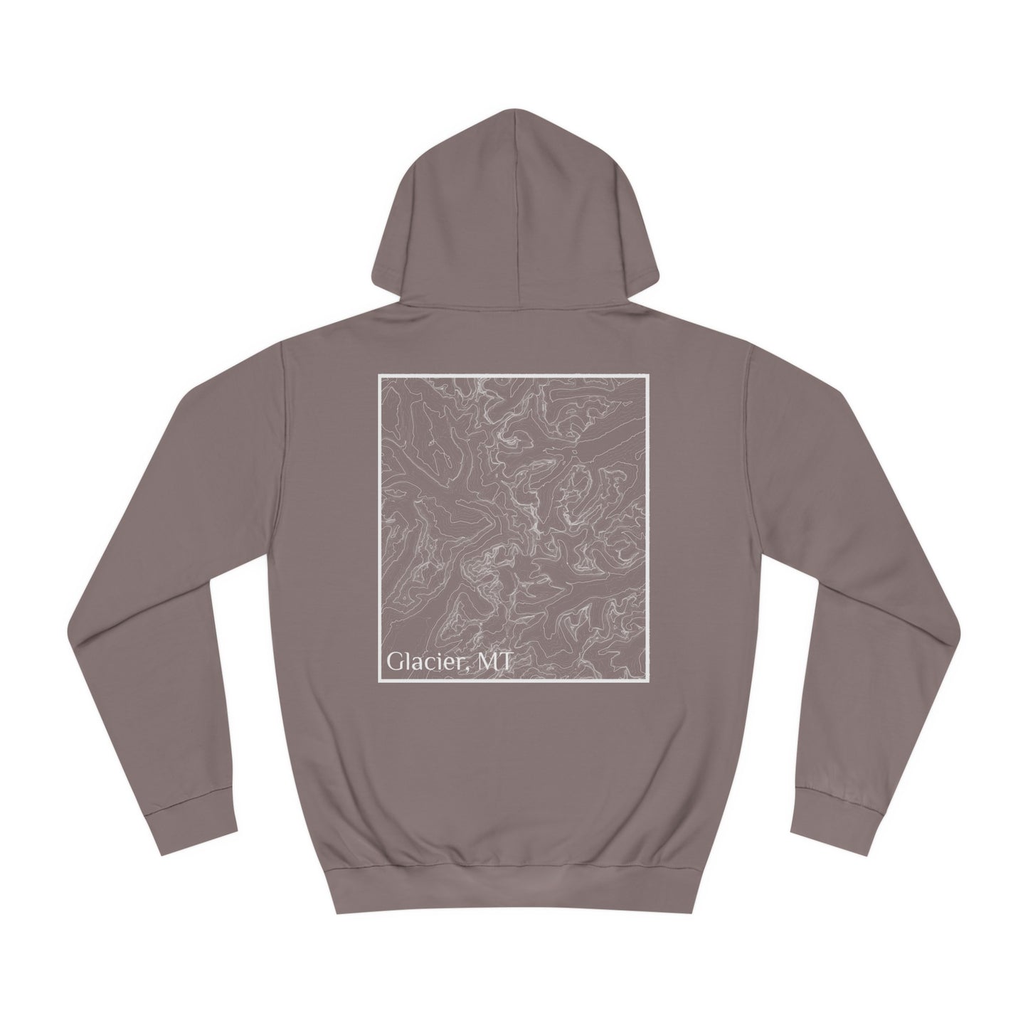 Glacier, MT Hooded Sweatshirt